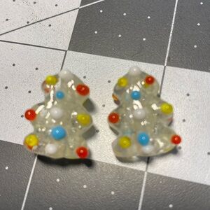 LampWork Christmas Tree Beads (2)